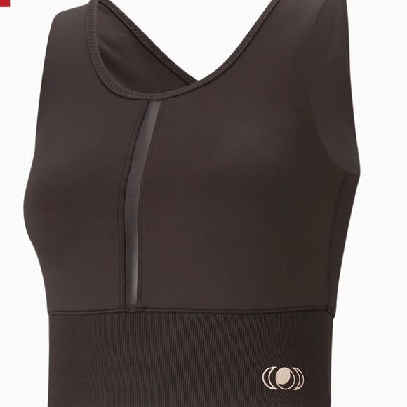 NEW Puma Exhale Yoga Crop Top x Cara Delavigne - Picture 6 of 7